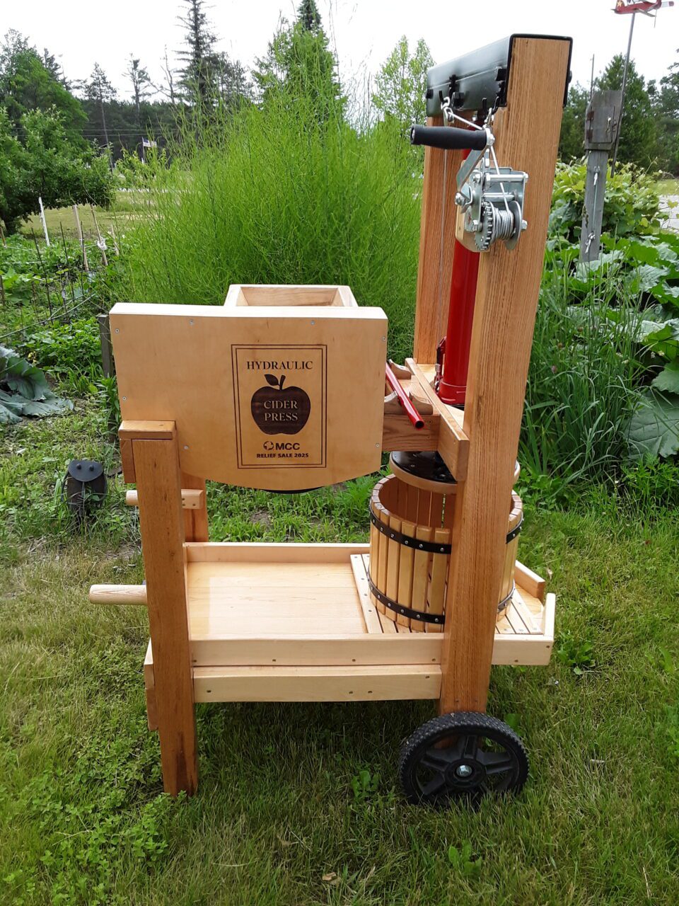 Cider Press Side View