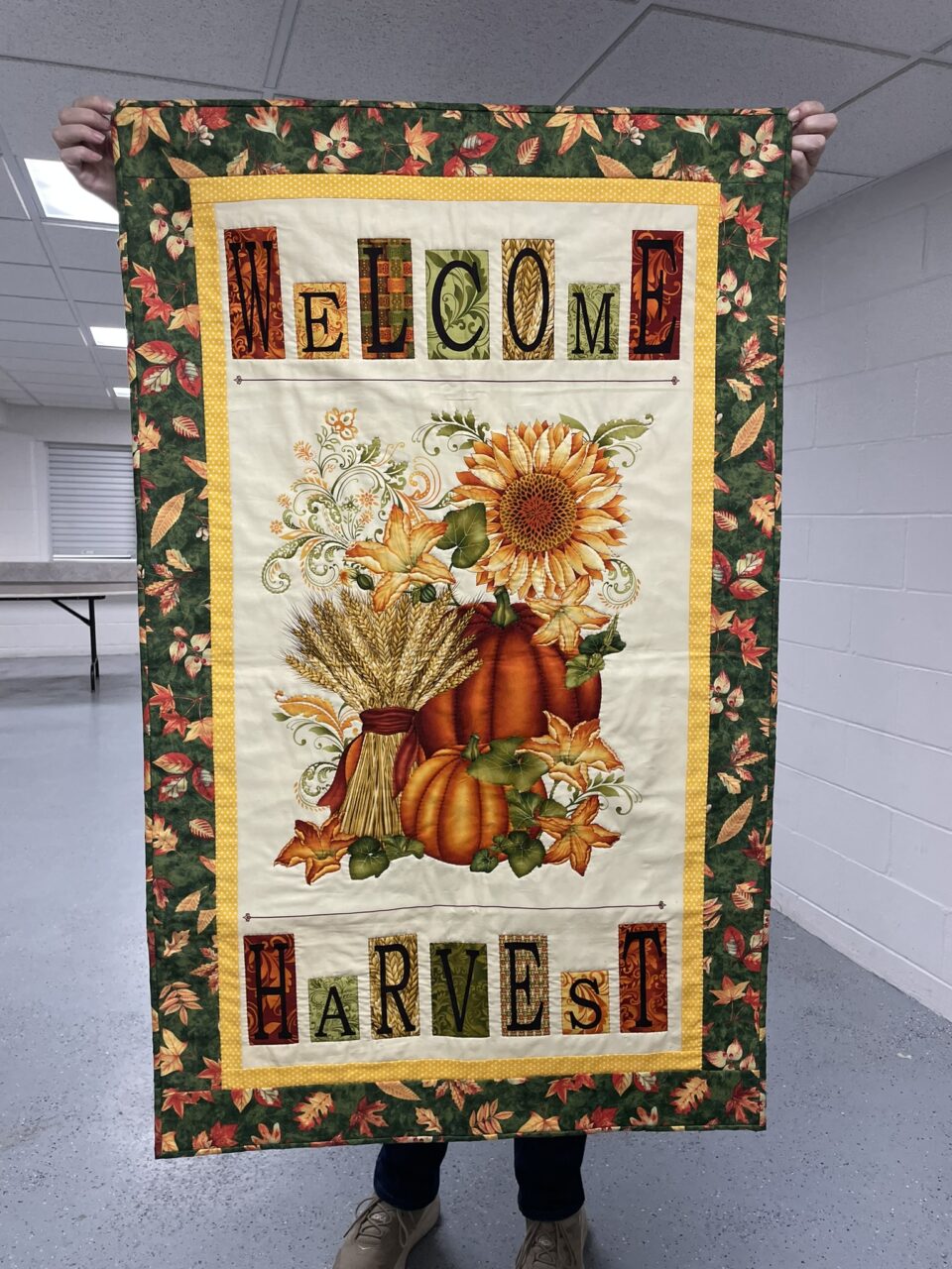 Welcome Harvest Wall Hanging