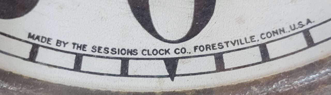 Kittle School Clock Name Plate